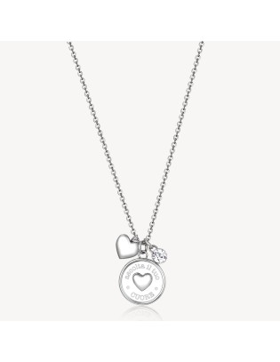 Collana BROSWAY CHAKRA in acciaio 316L BHKL03 Cuore only 34,00 € on...