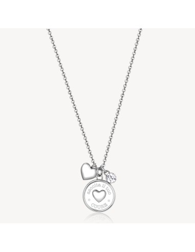 Collana BROSWAY CHAKRA in acciaio 316L BHKL03 Cuore only 34,00 € on...