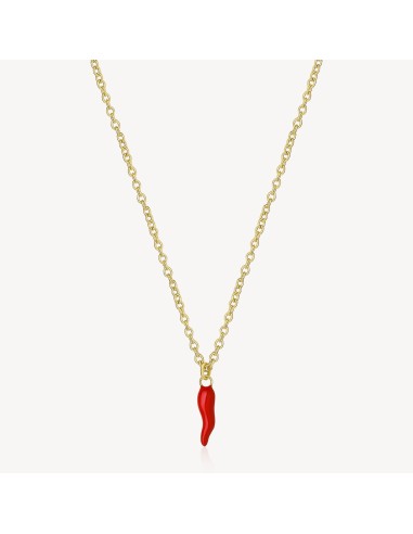 Collana BROSWAY CHAKRA in acciaio 316L dorato BHKN090 Cornetto Ross...