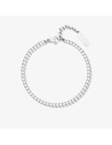 Bracciale BROSWAY DESIDERI in acciaio 304 e cubic zirconia BEI080 o...