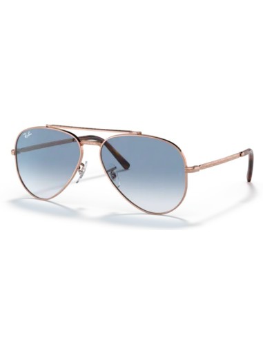 Occhiali da sole RAY BAN RB3625 92023F 55 Rose Gold Gradient Blue P...