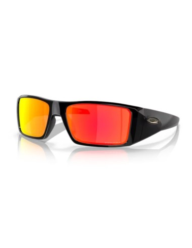 Occhiali da sole OAKLEY Heliostat 9231-06 Polished Black Prizm Ruby...