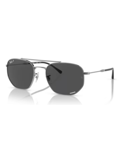 Occhiali sole RAYBAN RB3707 004/K8 Gunmental Polar Dark Grey 54 onl...