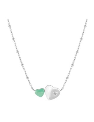 Collana NOMINATION Happyworld in acciaio 028411/022 Cuori only 23,2...