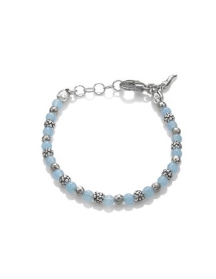 Bracciale GIOVANNI RASPINI in argento 925 e angelite 10844  a solo ...