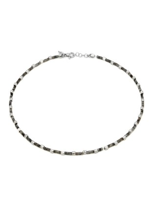 Collana Uomo GIOVANNI RASPINI Tango in argento 925 e Labradorite 11356