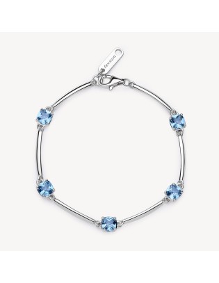 Bracciale BROSWAY FANCY in argento rodiato 925 e cubic zirconia lig...