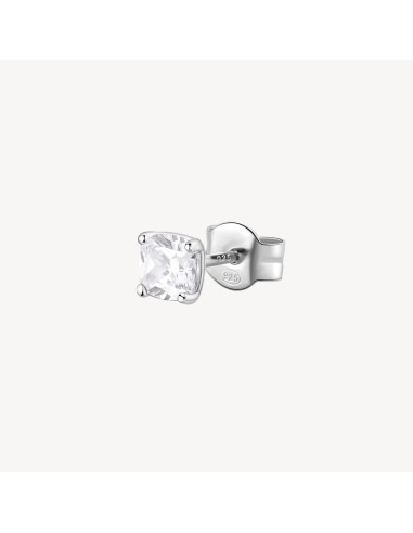 Orecchino BROSWAY FANCY in argento rodiato 925 e cubic zirconia FIW...