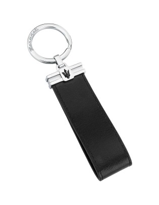 Portachiavi MASERATI in pelle e acciaio KMU2230102  a solo 79,00 € ...