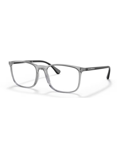 Occhiali da vista EMPORIO ARMANI EA3177 5090 53 Shiny Transparent Grey