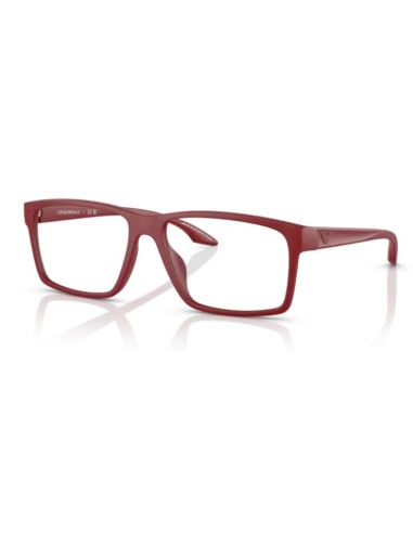 Occhiali da vista EMPORIO ARMANI EA3210U 5067 57 Rubberised Red