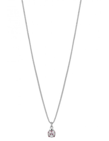 Collana corta ROSATO in argento 925 e cubic zirconia RZAL021 Coccin...