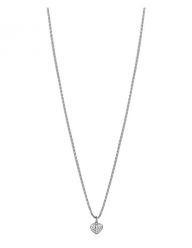Collana corta ROSATO in argento 925 e cubic zirconia RZAL019 Cuore ...