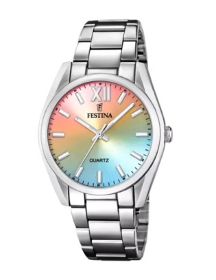 Orologio FESTINA F20622/H in acciaio inossidabile 316L Multicolor i...