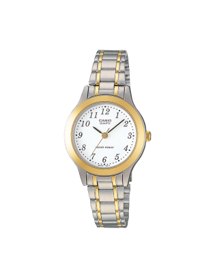 Orologio CASIO LTP-1263PG-7BEG White cinturino bicolore Silver/Gold...