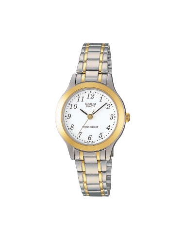 Orologio CASIO LTP-1263PG-7BEG White cinturino bicolore Silver/Gold...