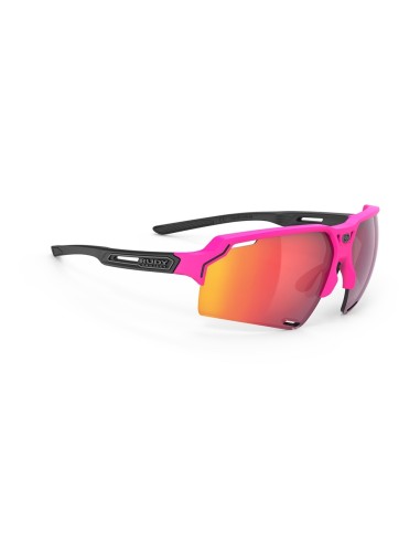 Occhiali RUDY PROJECT DELTABEAT Pink Fluo/Black Matte Mtl Red SP743...