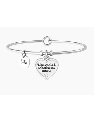 Bracciale KIDULT Family 732156 Una sorella ? un'amica per sempre on...
