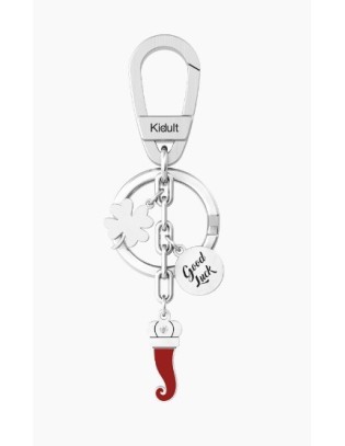 Portachiavi KIDULT Symbols 781008 Cornetto only 39,00 € on OroFashi...