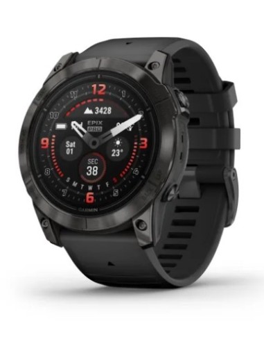 Orologio GARMIN Epix Pro 51MM 010-02804-01 Titanium Carbon Grey/Bla...