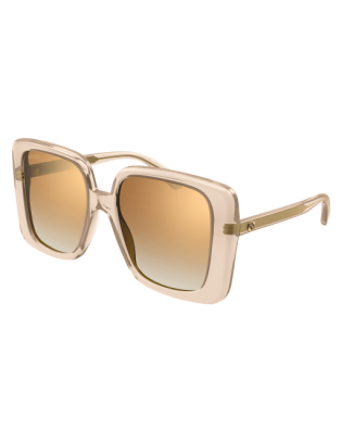 Occhiali da sole GUCCI GG1314S 005 Beige Beige/Brown 55 only 190,00...