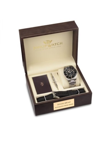 Orologio PHILIP WATCH Caribe Diving R8223216008 Black in Offerta a ...