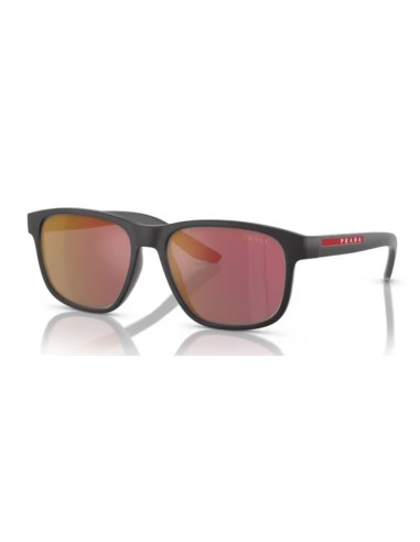 SALDI Occhiali da sole PRADA Linea Rossa PS06YS UFK10A Grey Rubber ...