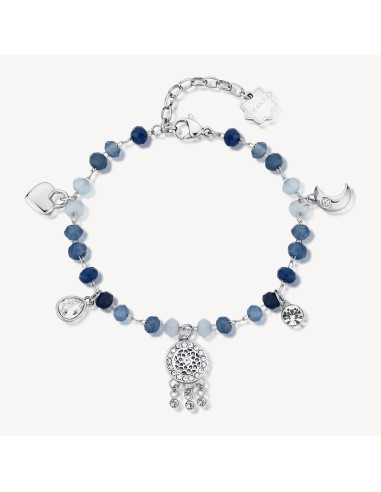 Bracciale BROSWAY CHAKRA MISTICI in acciaio e pietre naturali BHKB1...