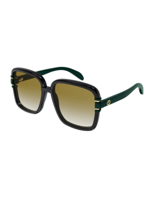 Occhiali da sole GUCCI GG1066S 003 Black Green/Brown 59 only 180,00...