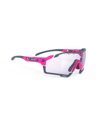 Occhiali RUDY PROJECT CUTLINE Pink Fluo Matte ImpactX 2Ls Purple Ph...