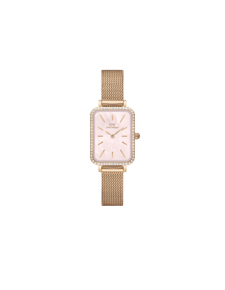 Orologio DANIEL WELLINGTON Quadro Lumine Bezel Melrose Pink Mop DW0...