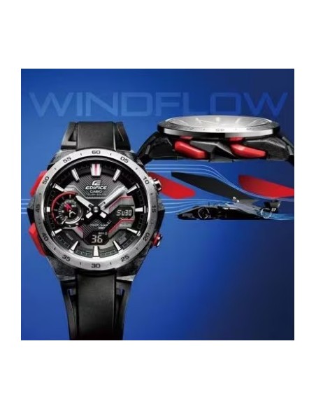 Orologio CASIO EDIFICE WINDFLOW ECB-2200P-1AEF only 159,20 € on Oro...