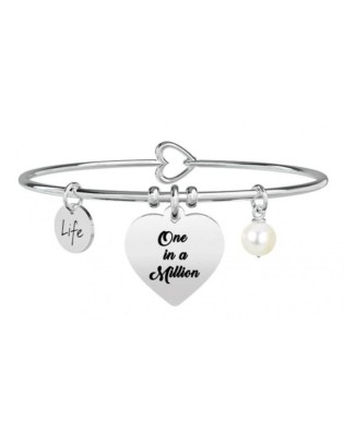 Bracciale KIDULT LOVE in acciaio 316L - 731260 One in a Million
