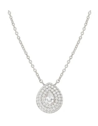 Collana NOMINATION DOMINA in argento 925 e pavè di cubic zirconia 2...