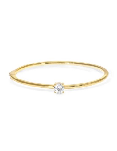 Bracciale rigido NOMINATION COLOUR WAVE in argento 925 dorato e 1 p...