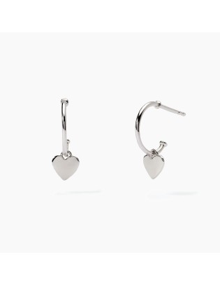 Orecchini bambina pendenti MABINA Mon Amour 563692 in argento con c...