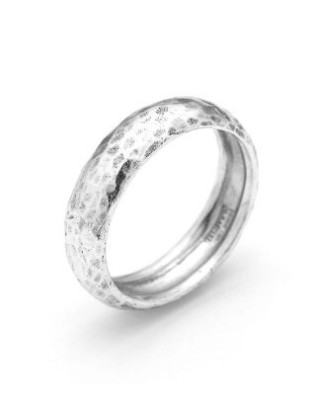 Anello Uomo GIOVANNI RASPINI Martellato 11872/22 in argento 925 Misura 22