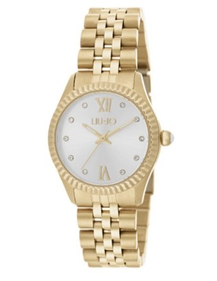 Orologio Liu-Jo LUXURY TINY in Acciaio e Cristalli - TLJ1137 Gold