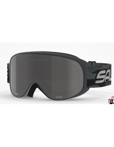 Maschera da sci SALICE 100DARWF Antracite Camo lente Antifog RW Arg...