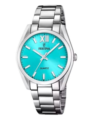 Orologio Donna FESTINA F20622/D Allegra turchese con cinturino in a...