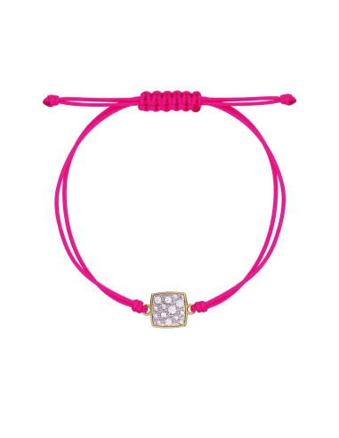 Bracciale in tessuto fucsia RUE DES MILLE Stardust Ten BRZ-018 TSR ...