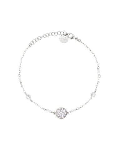 Bracciale RUE DES MILLE Sturdast Ten in argento BRZ-018 M1 CER RH C...