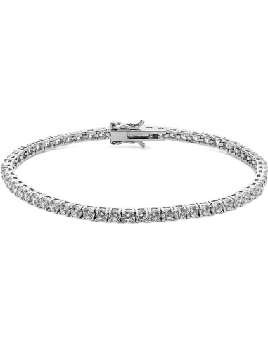 Bracciale tennis COMETE GIOIELLI Uomo UBR 987 M19 in argento 925 e ...