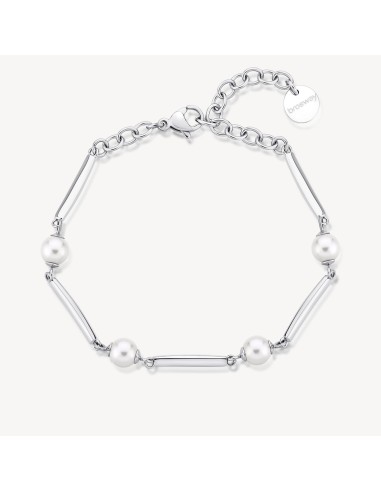 Bracciale BROSWAY AFFINITY BFF164 in acciaio 316L e perle only 27,2...