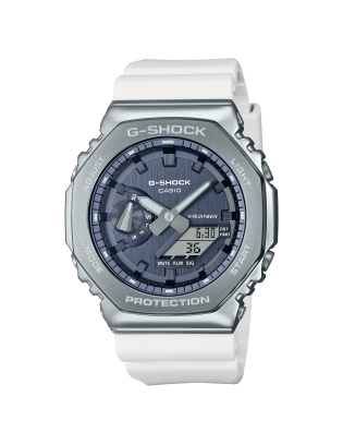 Orologio CASIO G-SHOCK GM-2100WS-7AER Precious Heart White Grey in ...
