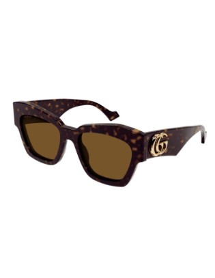 Occhiali da sole GUCCI GG1422S 003 Havana Havana/Brown 55 only 218,...