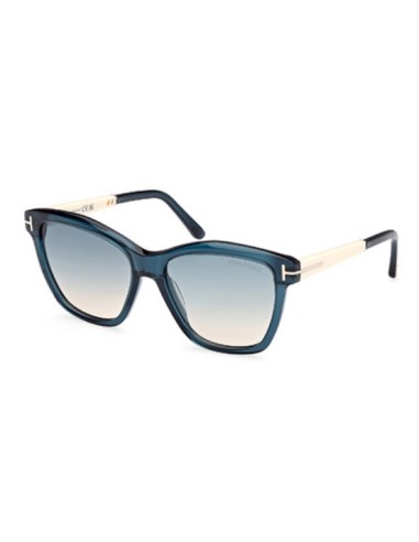 Occhiali da sole TOM FORD LUCIA TF1087/S 90P Shiny Petrolium/Petrolium Gradient 54-16