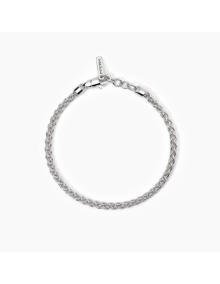 Bracciale Uomo MABINA Every Day 533801 in argento con catena a spig...