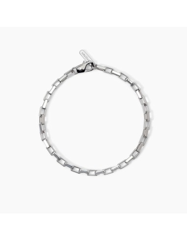 Bracciale Uomo MABINA Every Day 533803 in argento con catena allung...