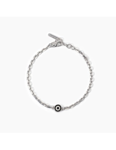 Bracciale Uomo MABINA Beniamino 533805 in argento con catena forzat...